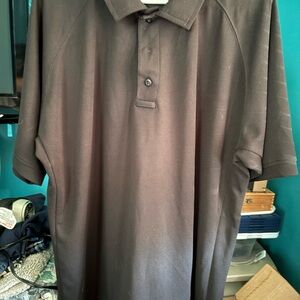 Black Polo Shirt with Classic Design